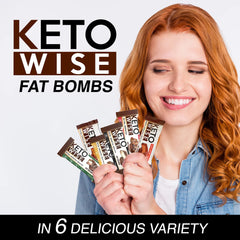On-the-go lifestyle with Keto Wise Fat Bombs snack