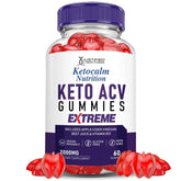 Justified Laboratories Ketocalm Keto ACV Gummies bottle on white background