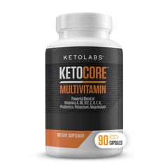 Ketocore Keto Vitamins bottle – front view