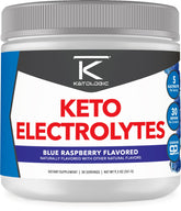 Ketologic Keto Electrolyte Powder Blue Raspberry tub with 30 servings