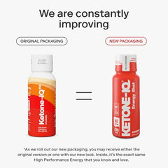Ketone-IQ No Caffeine Shots on clean white background