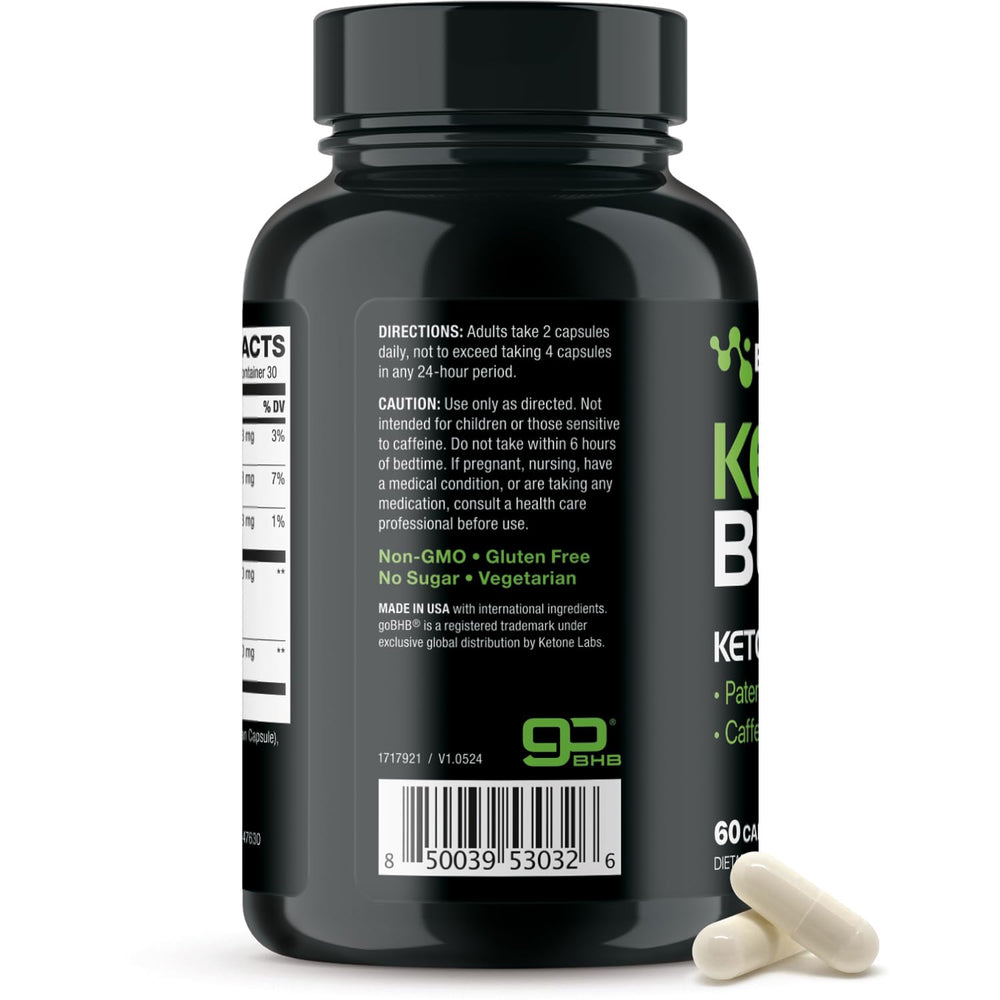 Ketosis support concept graphic