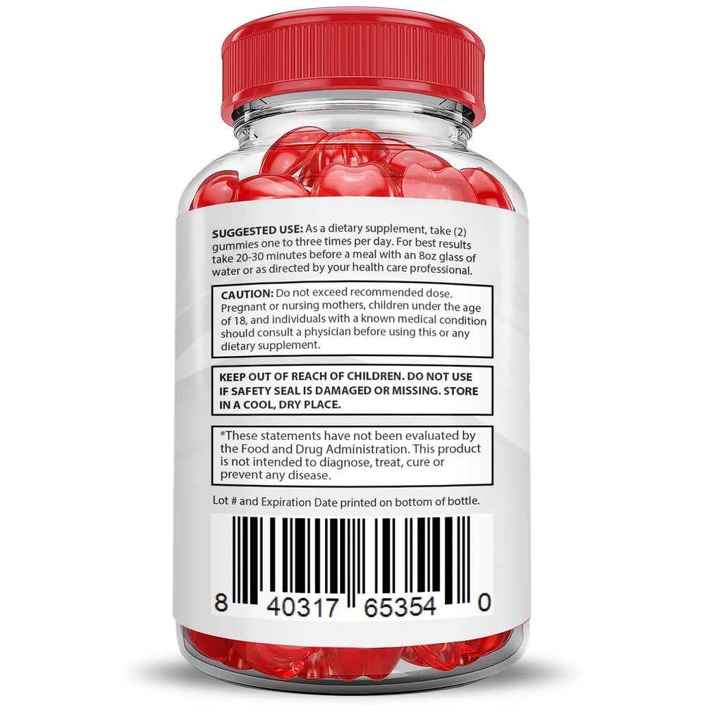 Ingredients label featuring beet juice, B12, and folate