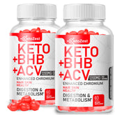 KetoZest Keto ACV Gummies bottle for daily wellness in a convenient package.