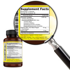 Key Nutrition Turmeric Curcumin Complex bottle image
