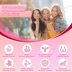 50-day supply of vegetarian probiotic tablets