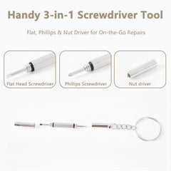 Compatible with metal and plastic eyewear frames