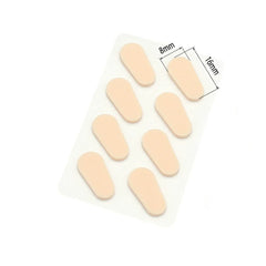 Nose pads size 16x8mm with 1mm thickness
