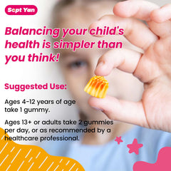 Chewable magnesium gummies suitable for kids and adults