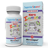 Front packaging view of Superior Source Kid's Immune Clean Melts