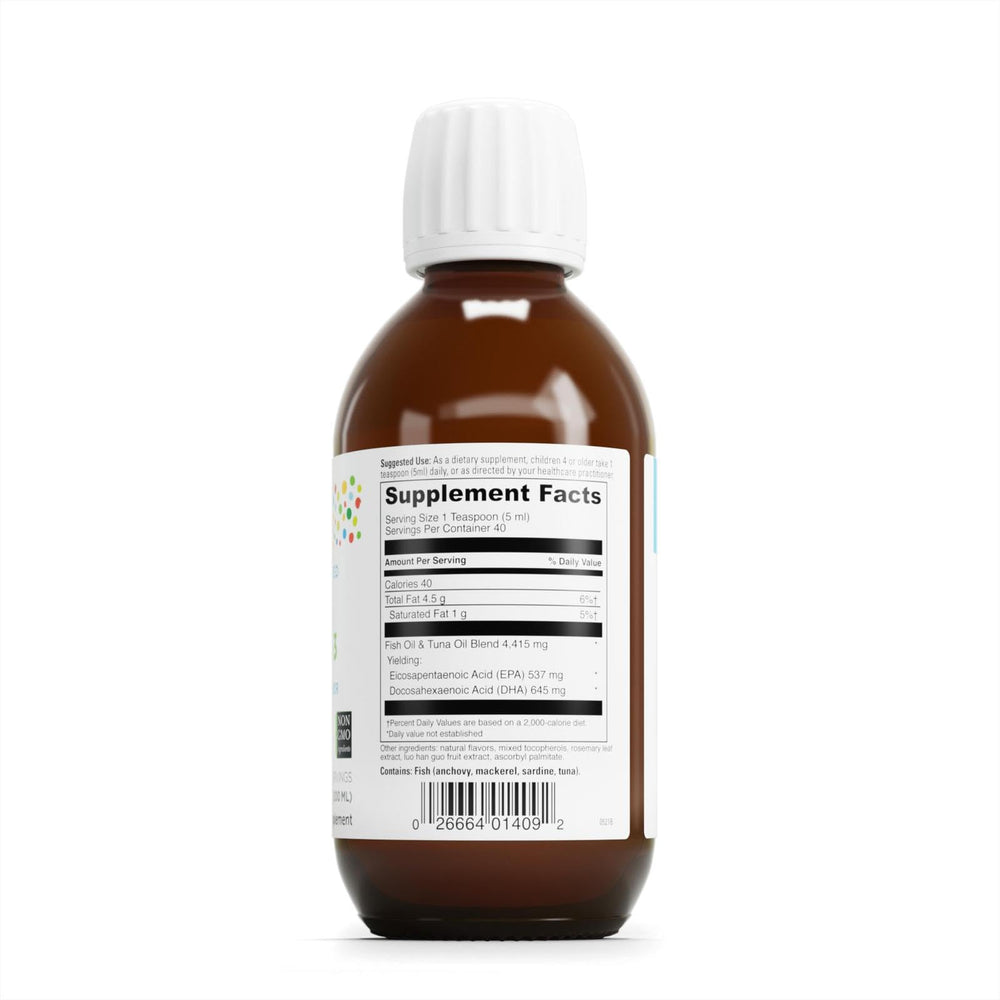 Pediatric omega-3 dropper for kids