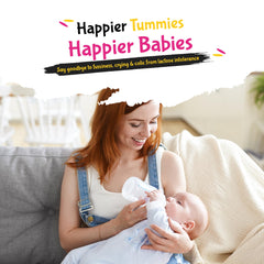 Preparing drops into breast milk or formula