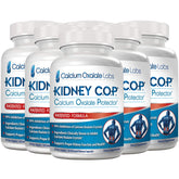 KIDNEY C.O.P. Calcium Oxalate Protector bottle with 120 capsules.