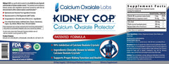 Close-up of KIDNEY C.O.P. packaging