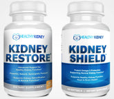 Kidney Restore bottle front with capsules for daily kidney support.