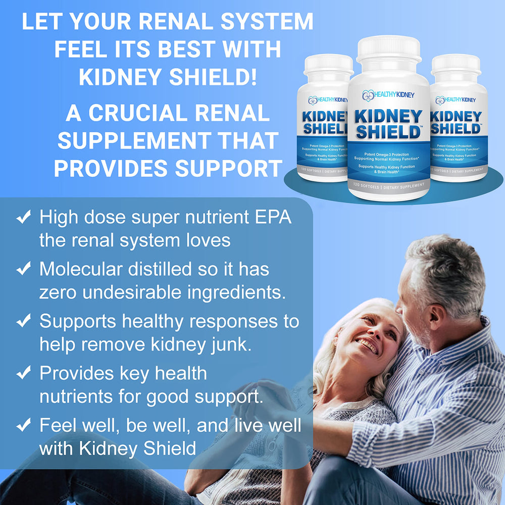 Kidney Restore lemon omega-3 softgels close-up for easy daily intake.