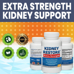Kidney Restore niacinamide and niacin block phosphorus in the renal formula.