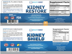 Kidney Shield omega-3 softgels closeup showing high EPA for renal support.