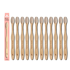 Plus Ultra Kids Bamboo Toothbrush 12-pack box