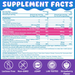 3-in-1 calcium gummies with D3 and magnesium