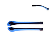 Kids eyeglass end tips ear sock pieces tube – front view