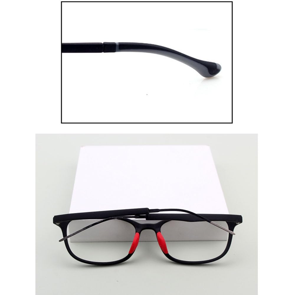 Packaging includes 1 pair of Eyeglass End Tips Ear Sock Pieces Tube