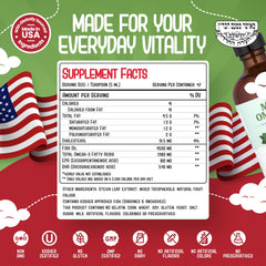 Supports mood, brain, focus, bones and eyes in children