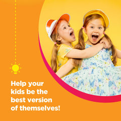 Illustration emphasizing brain focus for kids