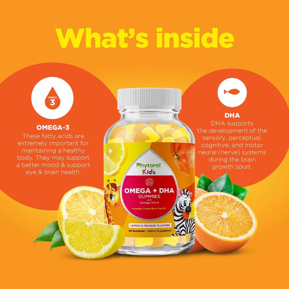 Immune support concept with Vitamin C for kids