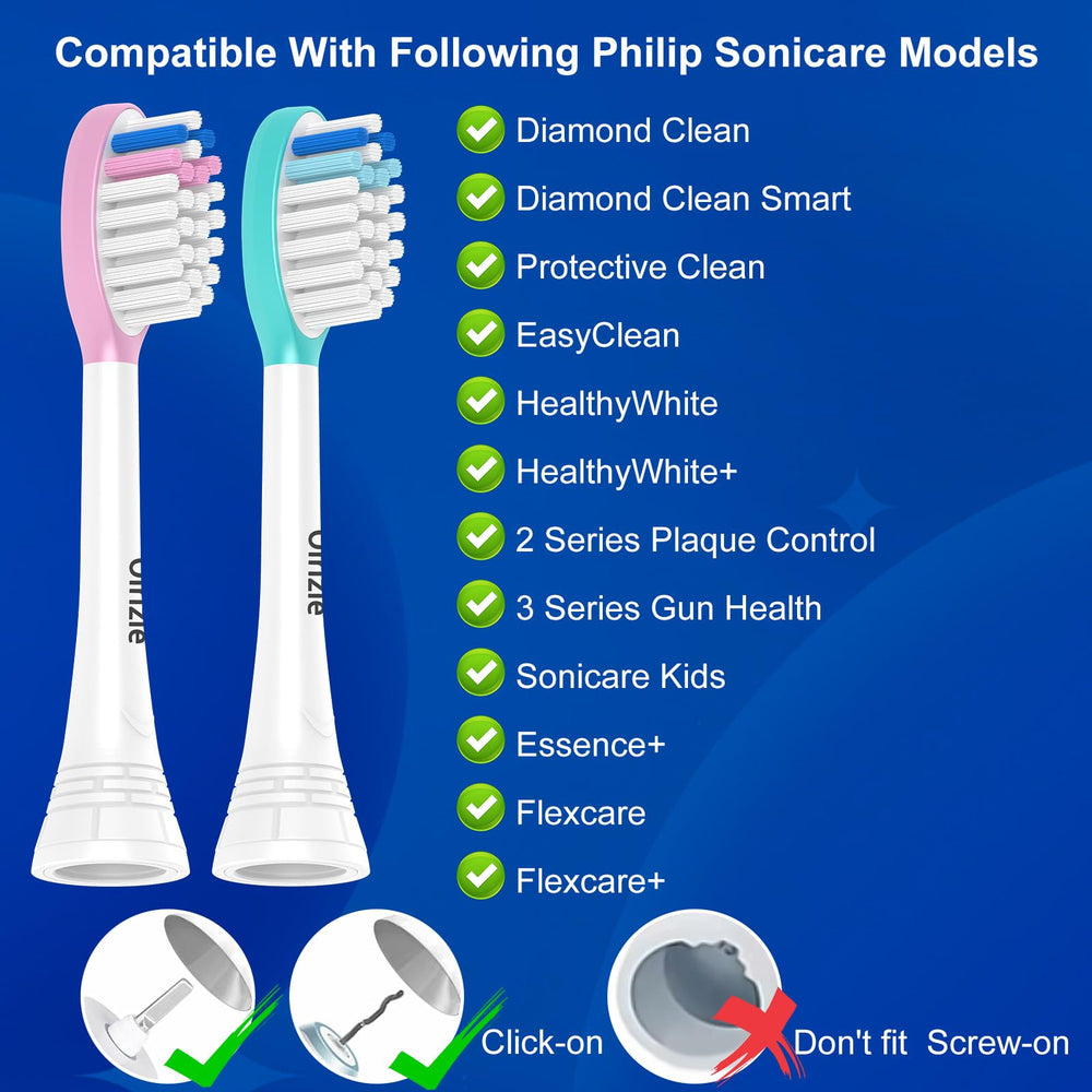 Soft bristle kids replacement head close-up
