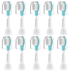 Kids replacement brush heads compatible with Philips Sonicare HX6340