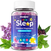Bottle label for Kids Sleep Gummies - No Melatonin