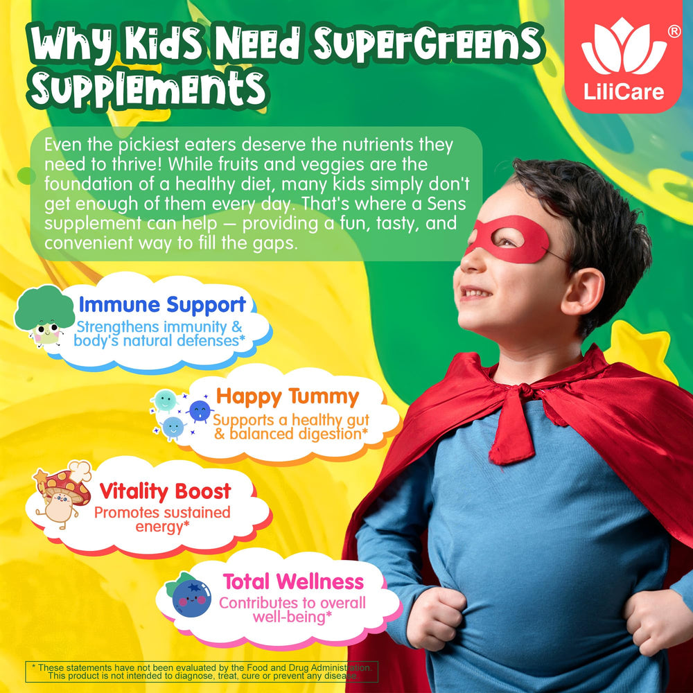 Blueberry-flavored kid-friendly gummies