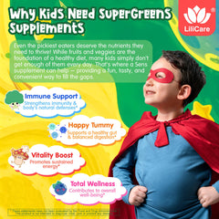 Blueberry-flavored kid-friendly gummies