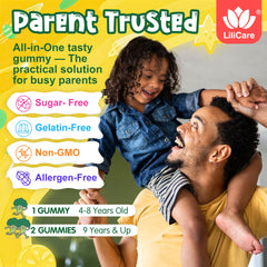 Nutrition label close-up