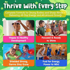 Non-GMO, gelatin-free, gluten-free, vegan-friendly seal