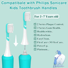 Replacement toothbrush head for Philips Sonicare Kids and 3-7 year olds
