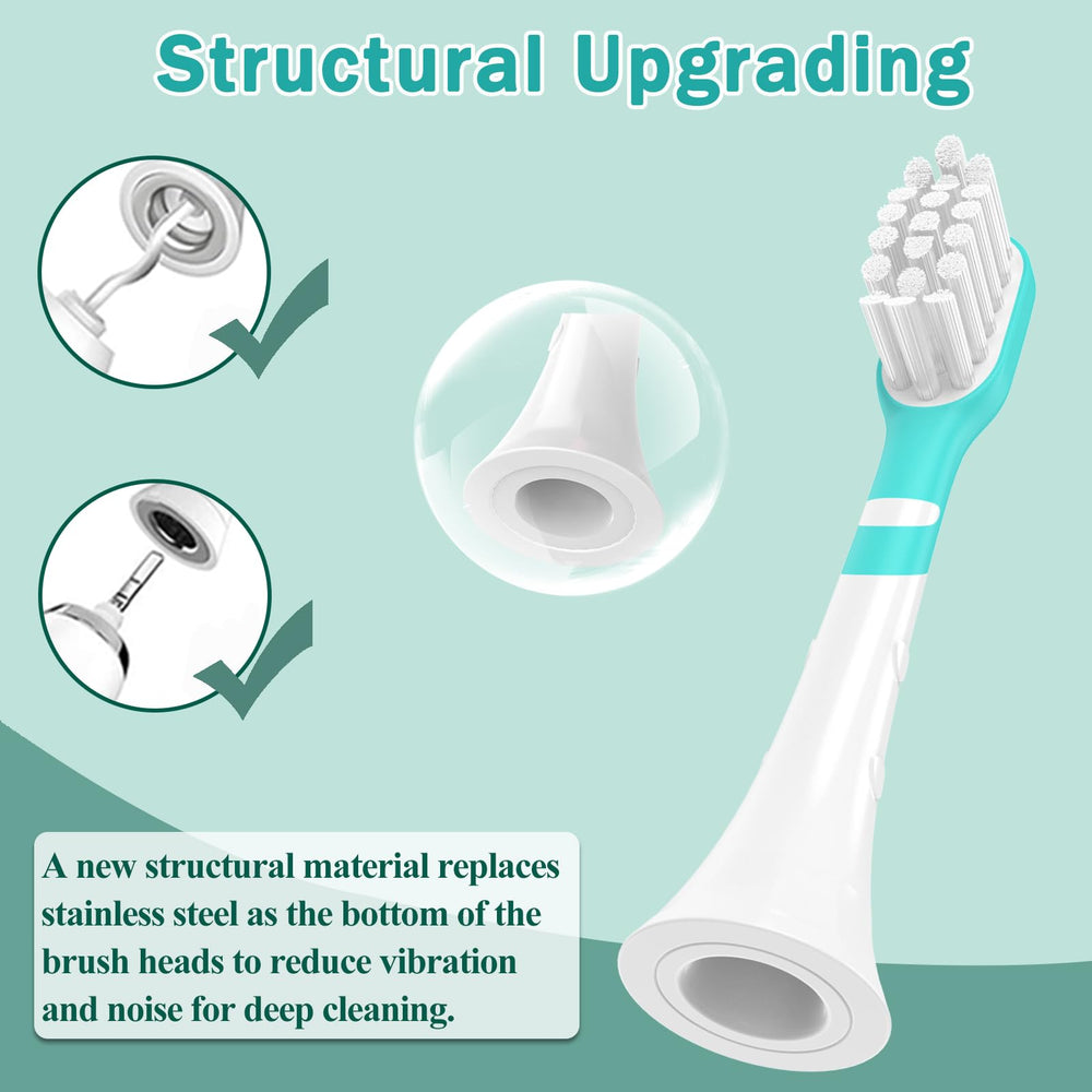 Individually wrapped replacement head with hygienic cap