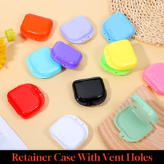 Travel-ready Kifmurase dental retainer case in bag or pocket