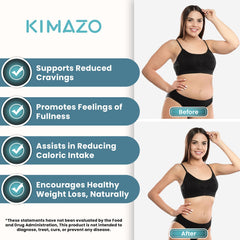 KIMAZO weight loss pills for women bottle and packaging