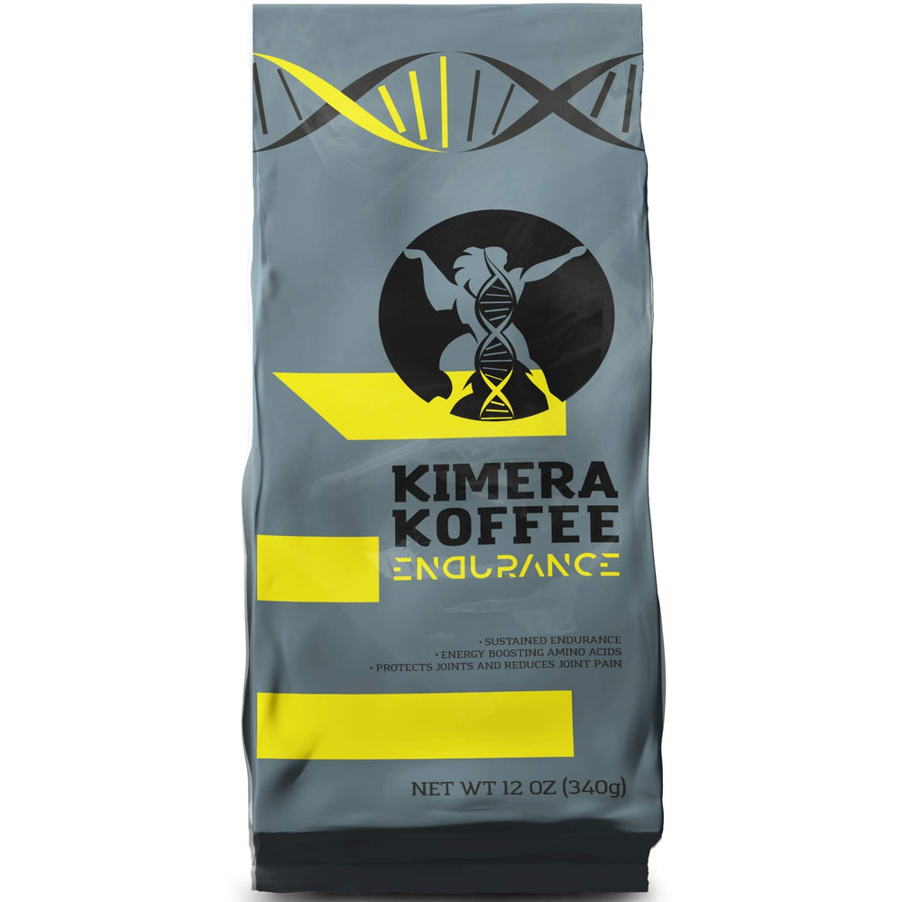Kimera Koffee Endurance Blend pack shot for steady energy and focus.