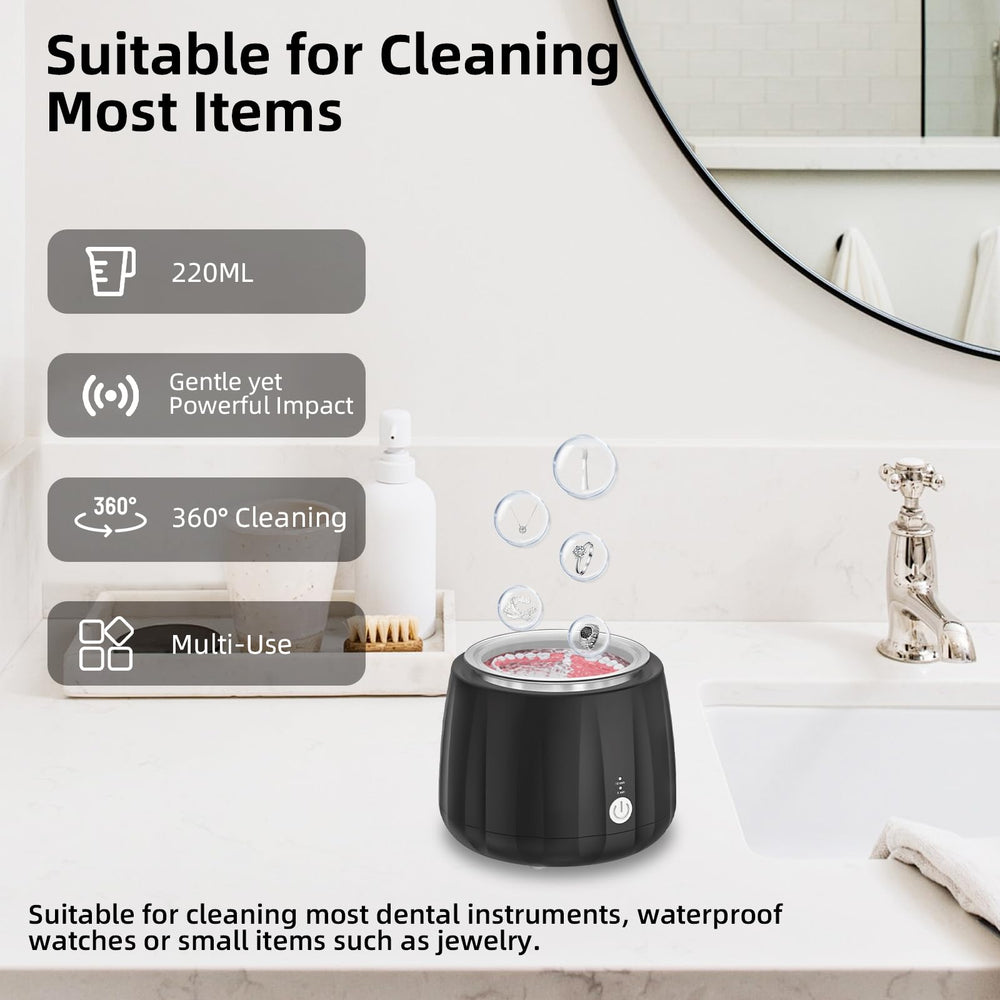 Quiet operation under 50dB during cleaning