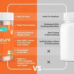 3rd-party lab testing seal on product label
