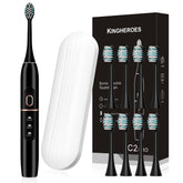 Kingheroes C2PRO electric toothbrush with black handle