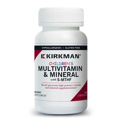Packaging for Kirkman Children's Multivitamin & Mineral - 120 capsules