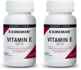 Kirkman Vitamin E 100 IU hypoallergenic bottle front