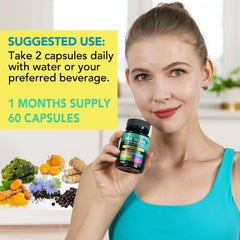 Digestive support from sea moss and burdock root blend