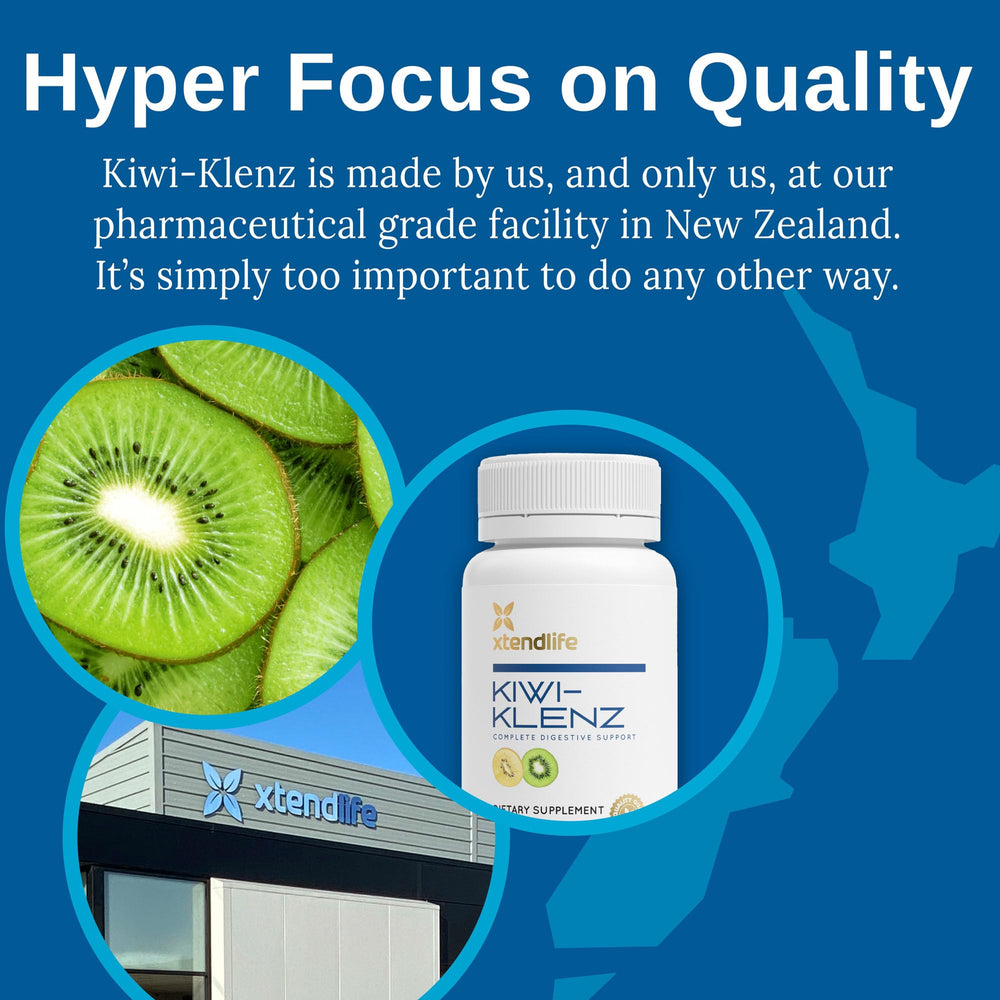 Serving scoop of Kiwi-Klenz digestive complex