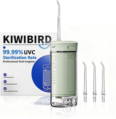KIWIBIRD Mini Water Flosser for travel in green color