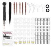 KJSHENDI eyeglass repair kit 8-in-1 screw set for glasses, sunglasses and readers
